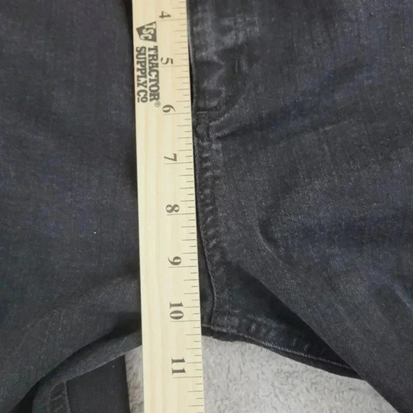 Boden Black Frayed Hem Women's Mid‎ Rise Jeans Size 4 , 28CT - Picture 4 of 11